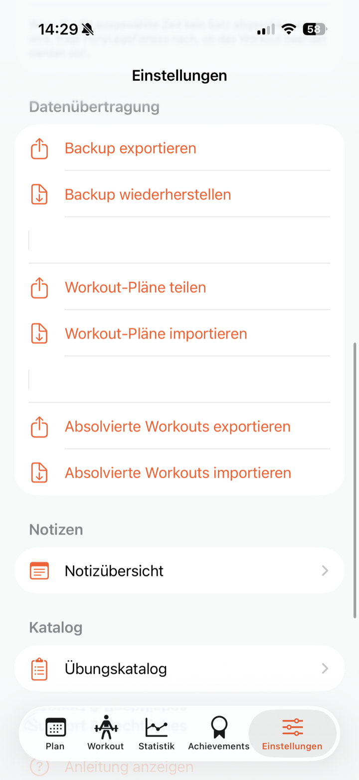 Datenübertragung und Übungskatalog